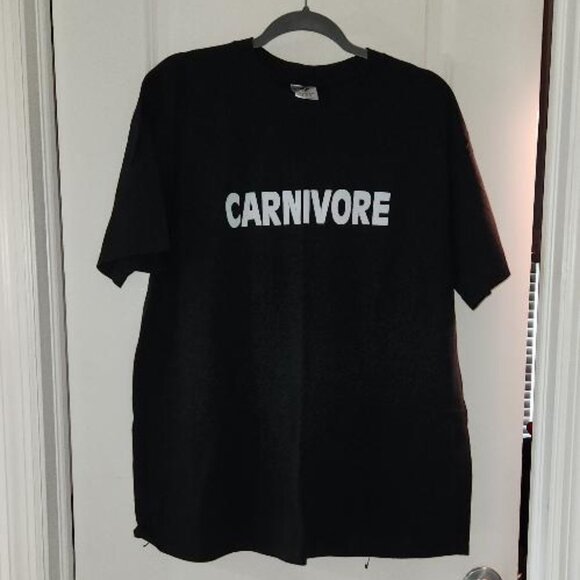 Other - Men's "Carnivore" black T-shirt XL